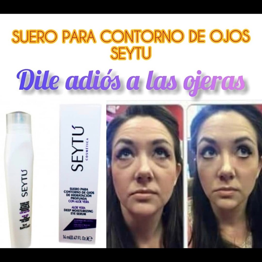 Adiós a las ojeras producto orgánico 100% garantiz